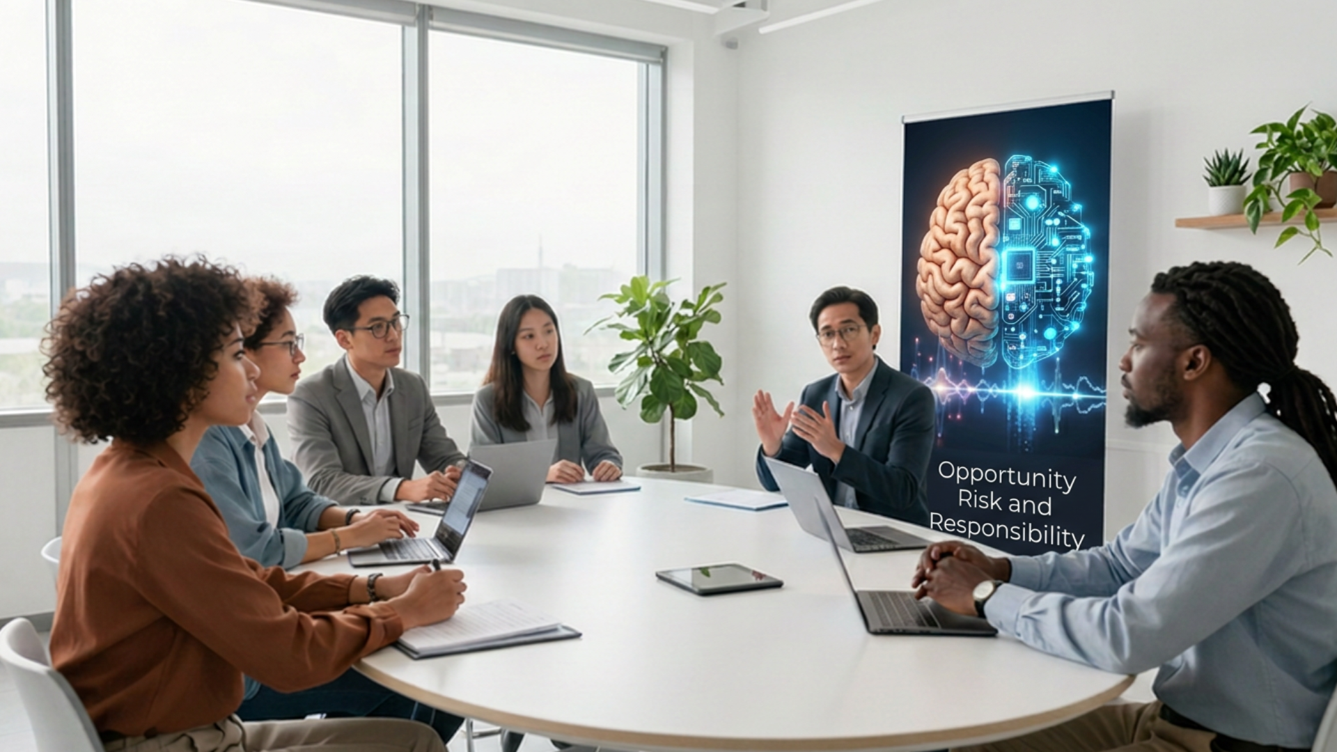AI in higher education showing opportunity, risk, and responsibility